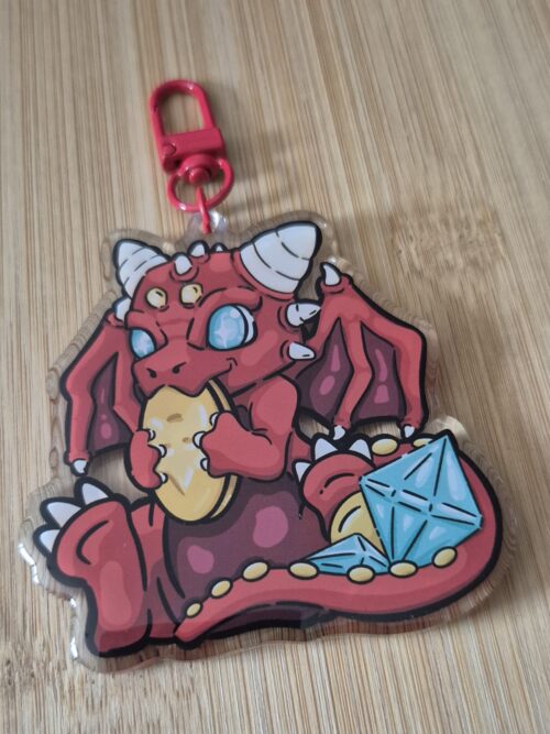 Porte clé - Modèle Dragon Rouge